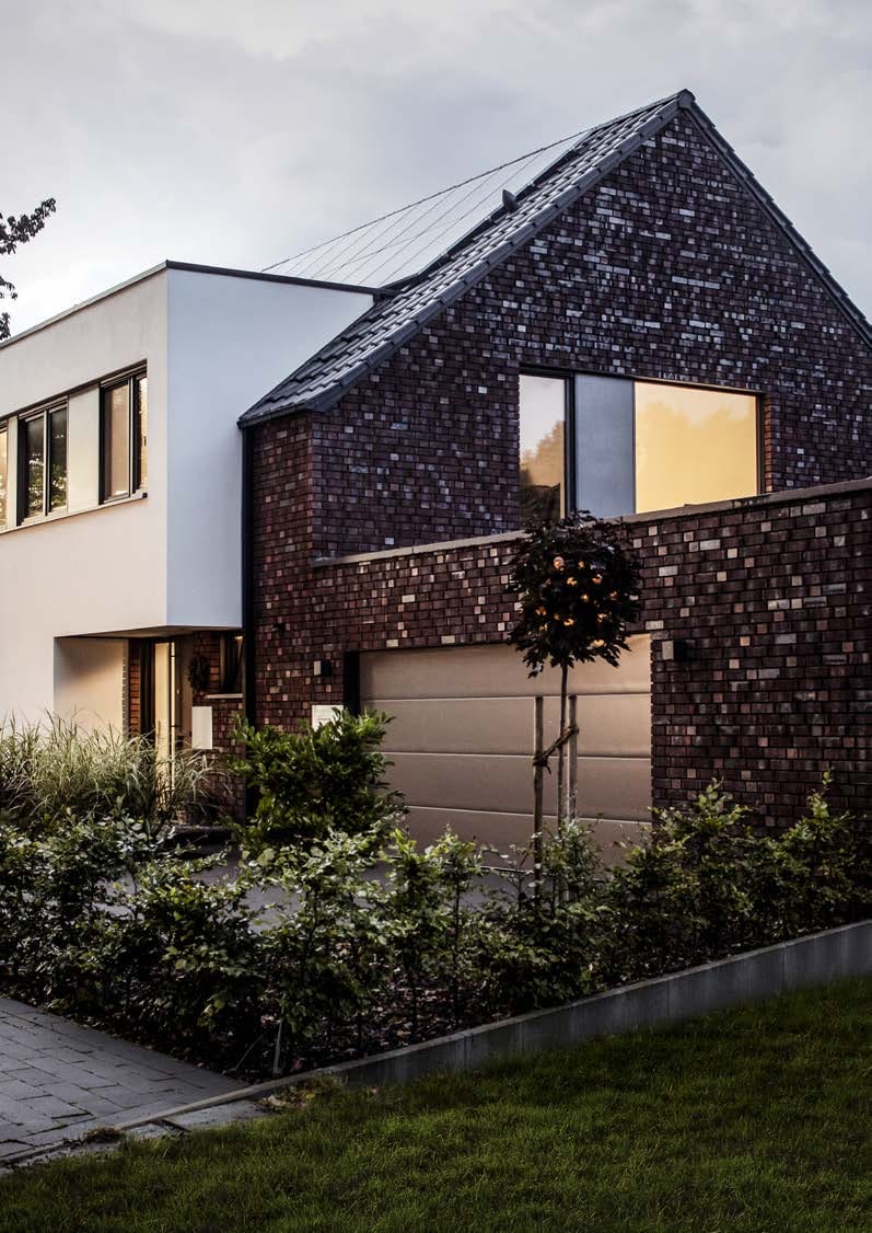 REHAU SYNEGO in een Europese eengezinswoning, officieel brochurebeeld
